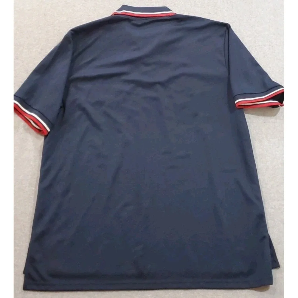 Smitty Performance Mesh Polo Shirt Navy Blue, Size 2XL, Moisture Wicking OHSAA - Picture 2 of 7